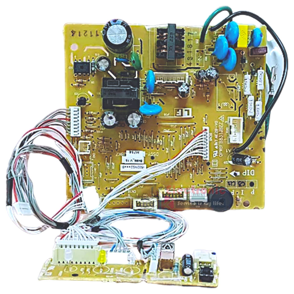 แผงบอร์ดควบคุมแอร์คอยเย็นSHARP-ชาร์ป รุ่น AH-XP13YHB-อะไหล่ใหม่แท้บริษัท