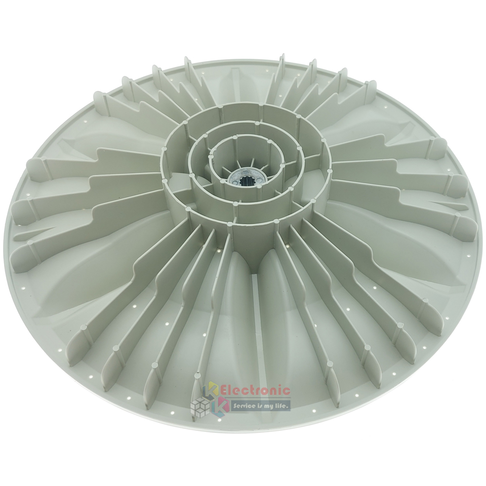 ใบพัดซักเครื่องซักผ้าPANASONIC-พานาโซนิค รุ่นNA-F80A6 ขนาด 37.5 เซนติเมตร 11 ฟันเฟือง สามารถใช้กับเครื่องซักผ้าทั่วไป