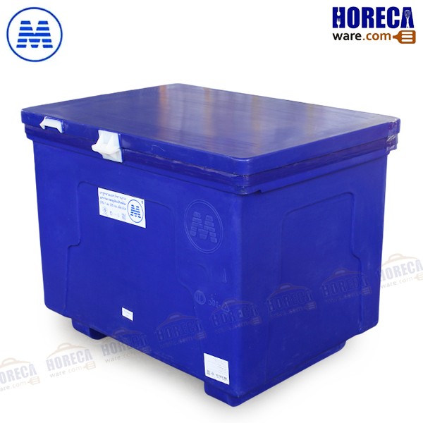 สีน้ำเงิน ถังแช่ roto 450 ลิตร 84x110x87cm โรโต้