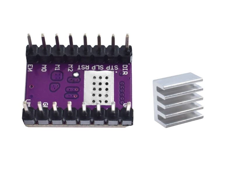 Drv8825 Stepper Motor Driver With Heatsink Reprap 4-Layer Pcb Board 3d Printer