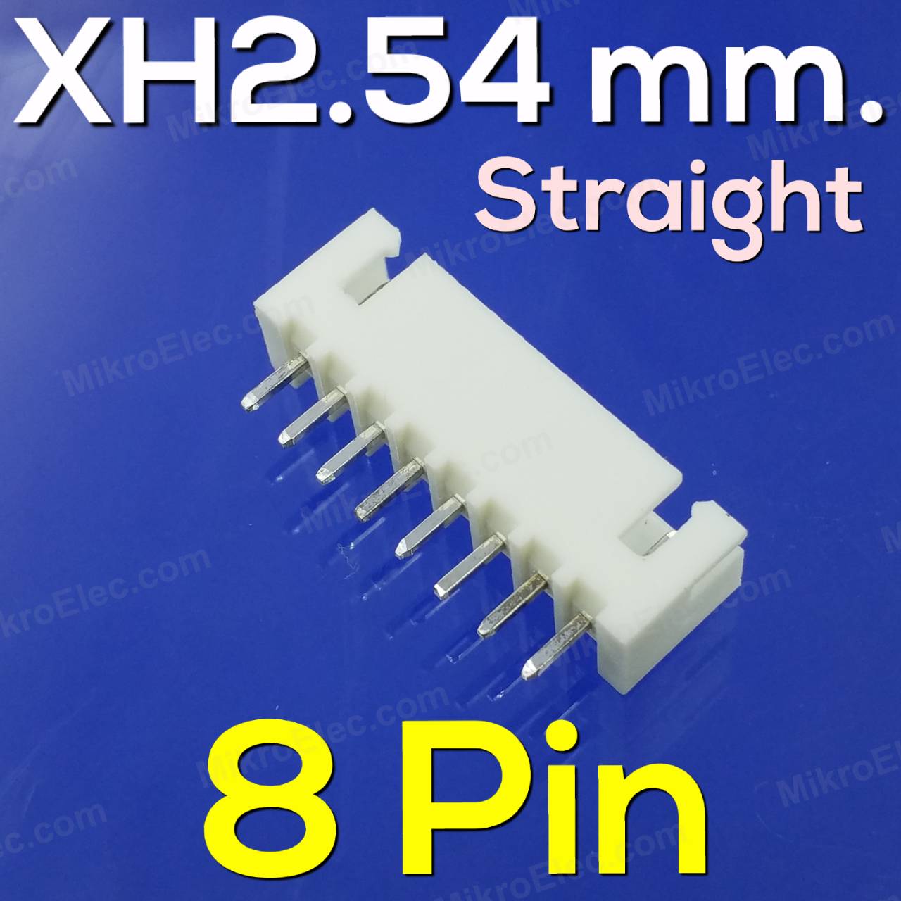 JST XH2.54 ขาตรง 8ขา connector 8Pin Pitch 2.5mm straight Terminal Male Plug socket PCB ขั้วต่อคอนเน็กเตอร์ ตัวผู้