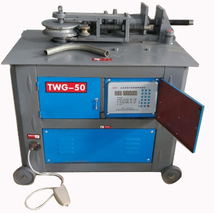 เครื่องดัดระบบไฮดรอลิค CNC hydraulic/Pneumatic pipe bender ระบบ เครื่องดัดเหล็ก ปรับได้ 5-180องศา รุ่น TWG 50