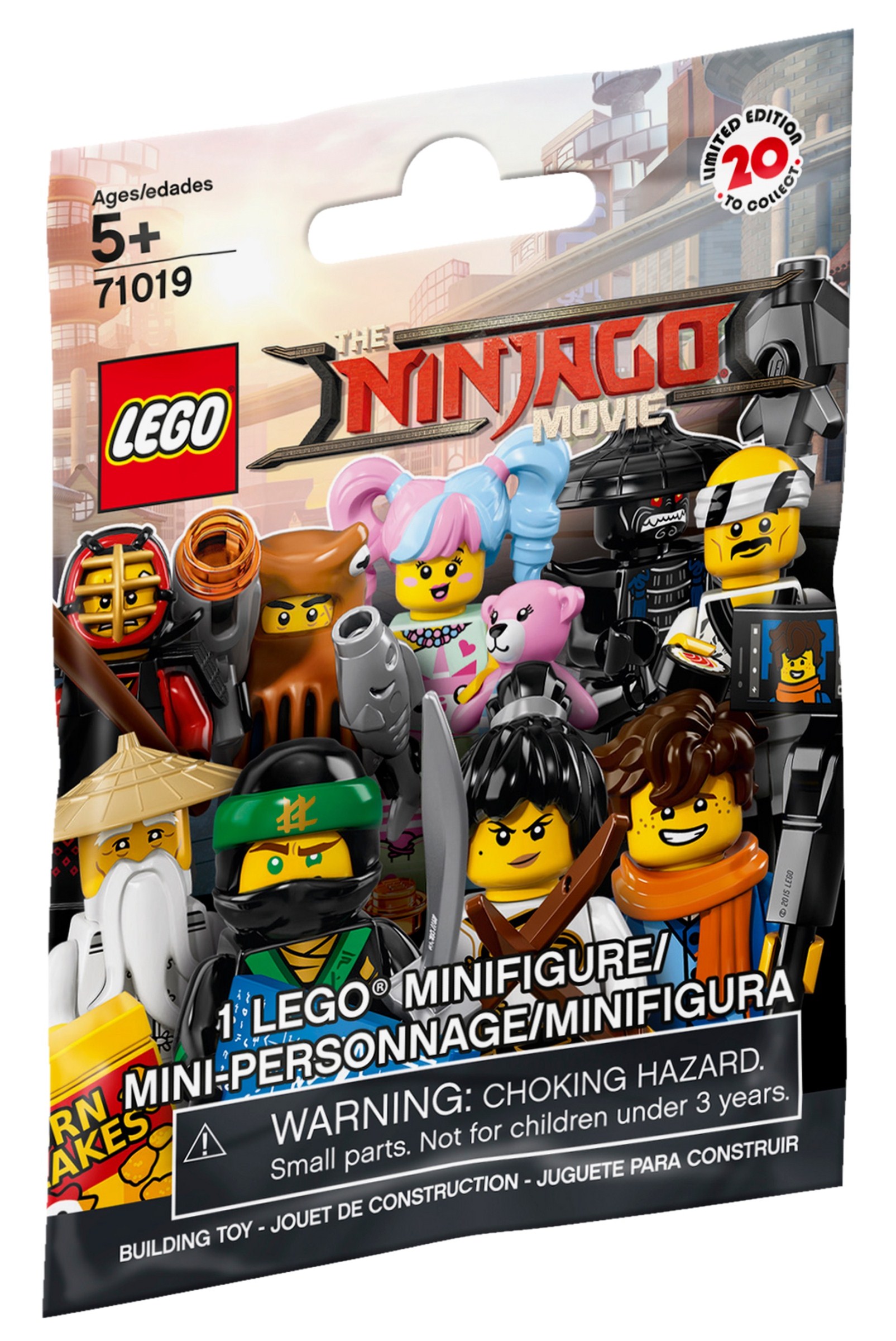 LEGO เลโก้ 71019 MINIFIGURES NINJAGO MOVIE (ครบ 20 แบบ)