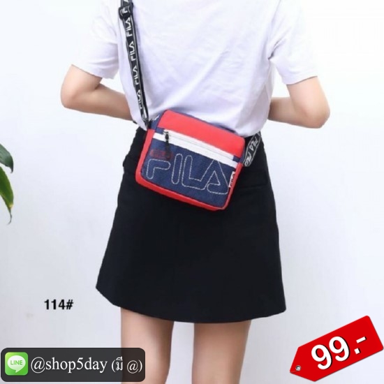 🔥กระเป๋าแฟชั่น สะพายข้าง Fila ฟิล่า No.flla 99-B