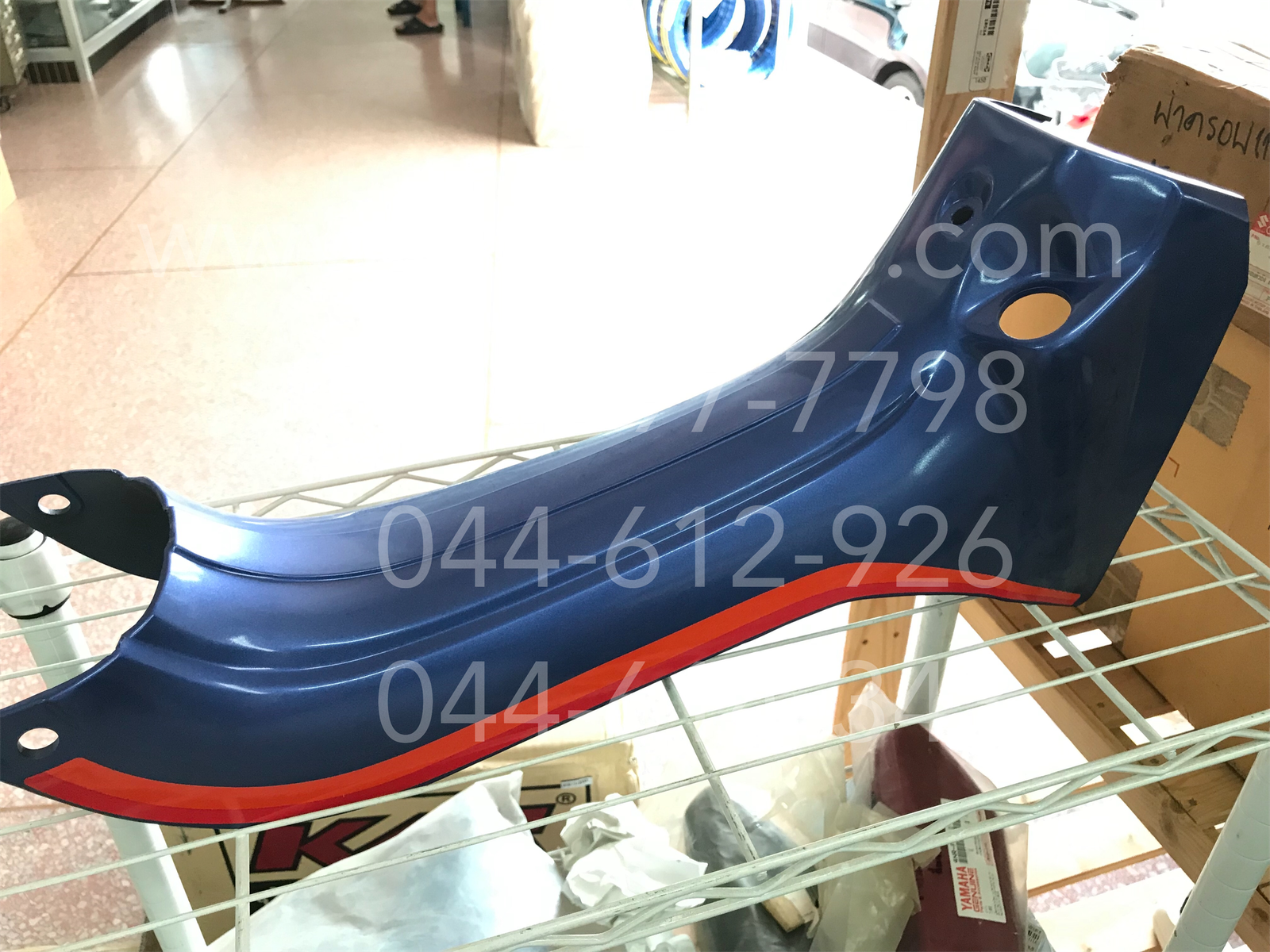 คอนโซลกลาง Y 100 แท้ๆ สีม่วงฟ้า 2JH-F8385-00-WJ