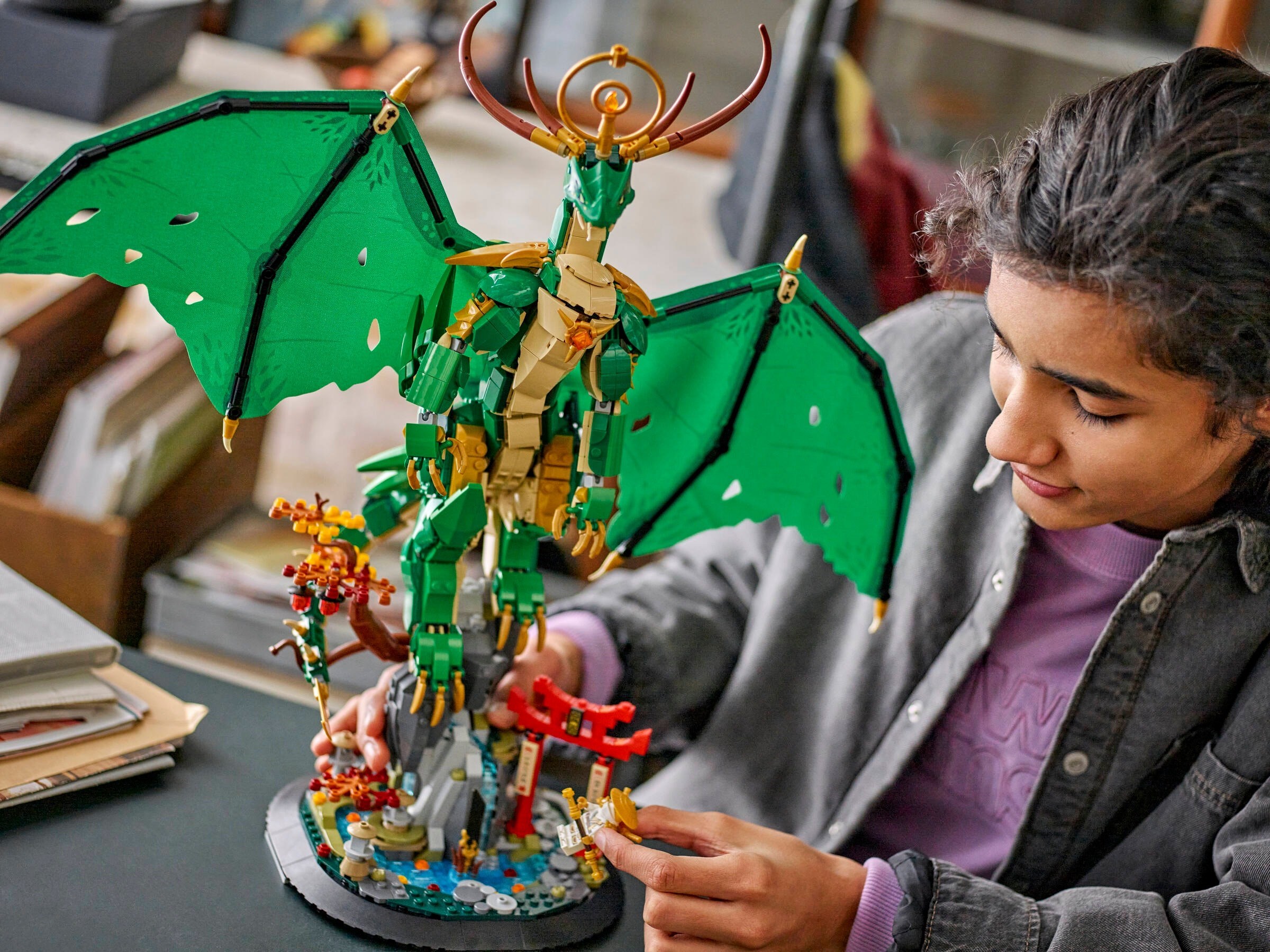 LEGO Ninjago เลโก้ 71847 The Guardian Dragon