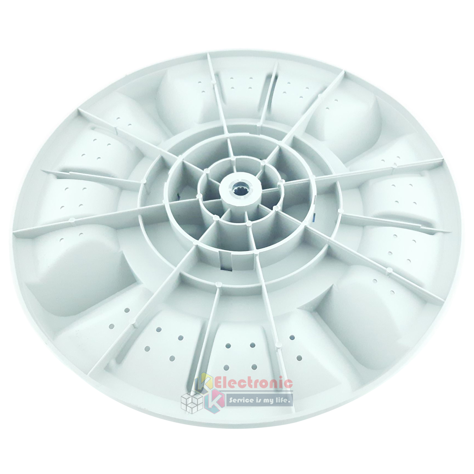 ใบพัดซักเครื่องซักผ้า ขนาด 34 เซนติเมตร 11 ฟันเฟือง สามารถใช้กับเครื่องซักผ้าทั่วไป