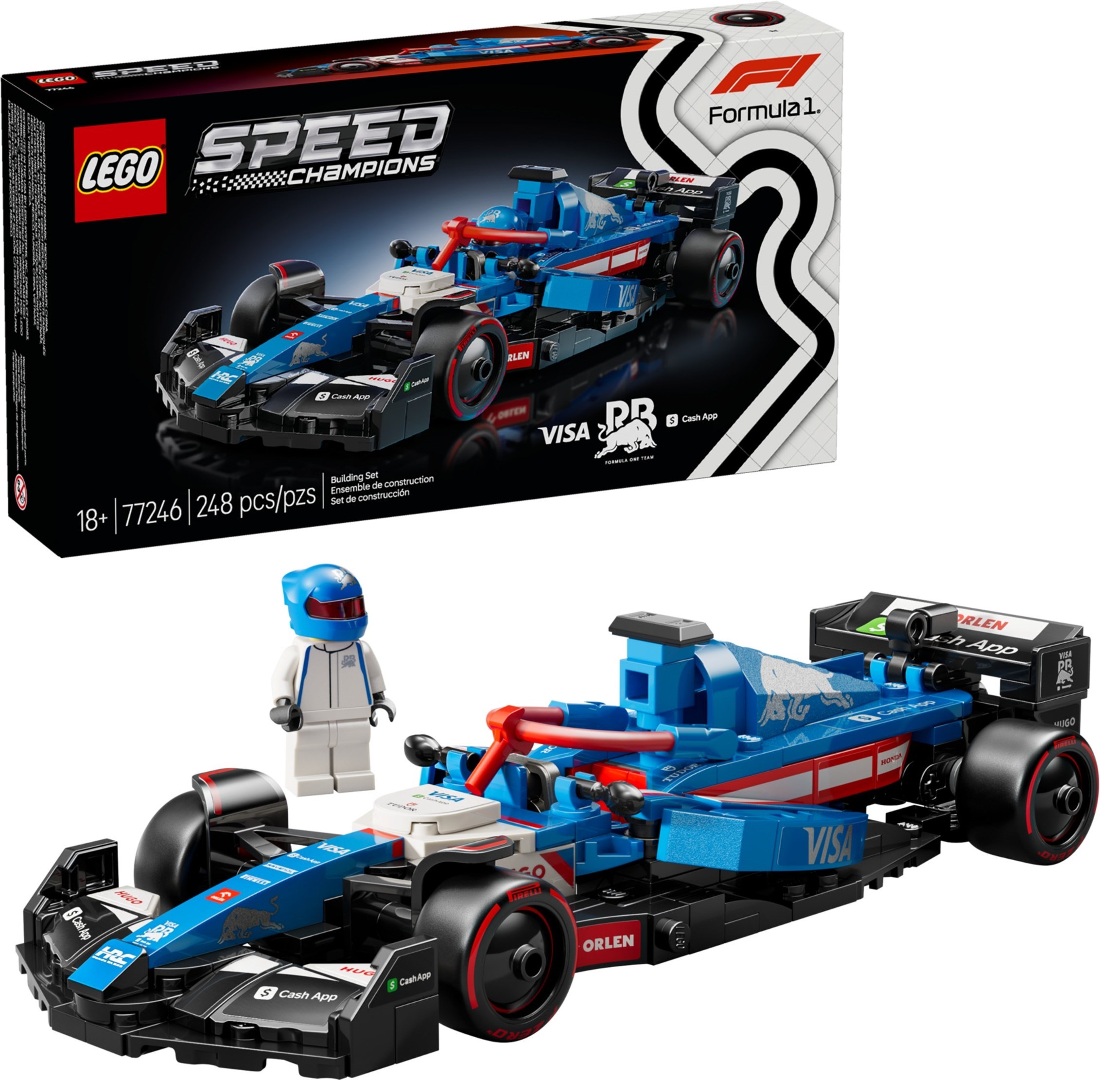 LEGO Speed Champion เลโก้ 77246 Visa Cash App VCARB 01