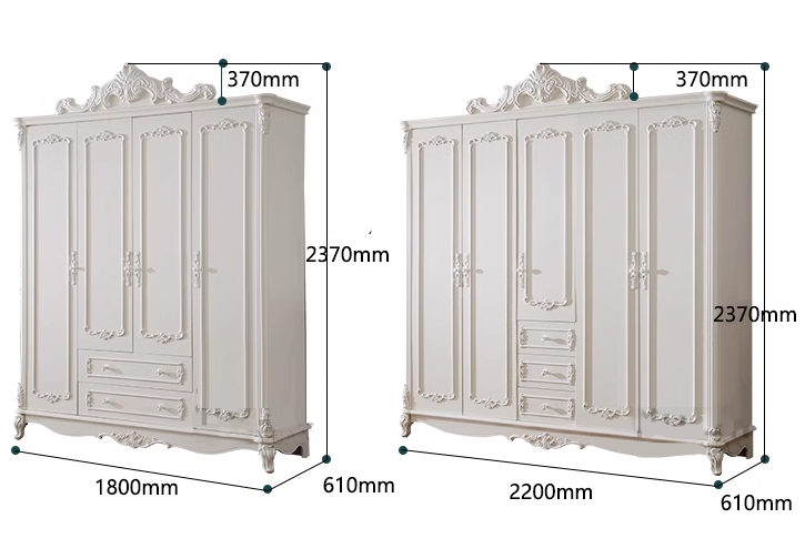 ตู้เสื้อผ้าหลุยส์ รุ่น Sharon