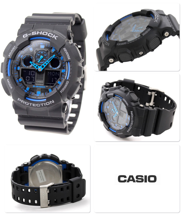 Casio G-Shock ชาย GA-100-1A2DR