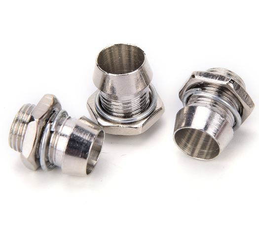 5mm. LED Socket Holder Clip Bezel Lamp Base Metal Copper Mount Panel Cup Case กระบอก ปลอก โลหะ LED 5mm