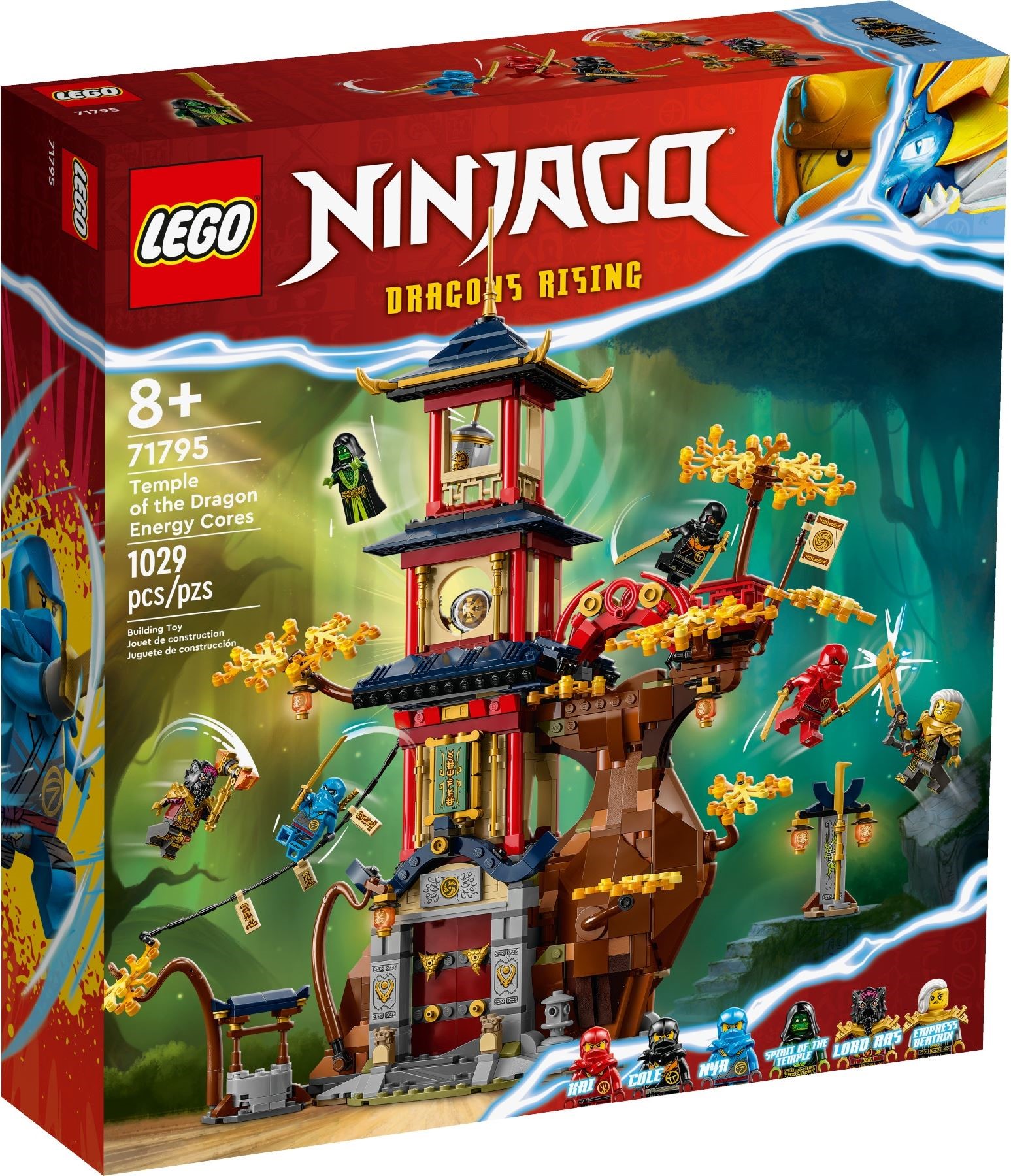 LEGO เลโก้ Ninjago 71795 Temple of the Dragon Energy Cores