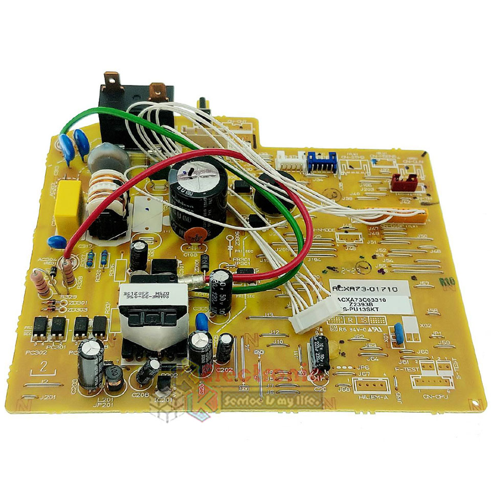 แผงบอร์ดแอร์คอยเย็นPANASONIC-พานาโซนิค รุ่น CS-PU13SKT-อะไหล่ใหม่แท้บริษัท #อะไหล่แอร์PANASONIC