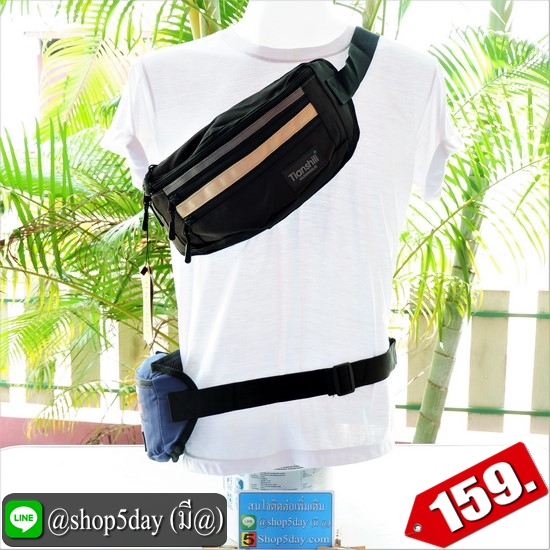 ✔️งานป้าย กระเป๋าคาดอก-เอว New Tianshill