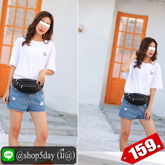 ♨️ กระเป๋าแฟชั่น คาดอก-คาดเอว หนัง PU OK ⚡️