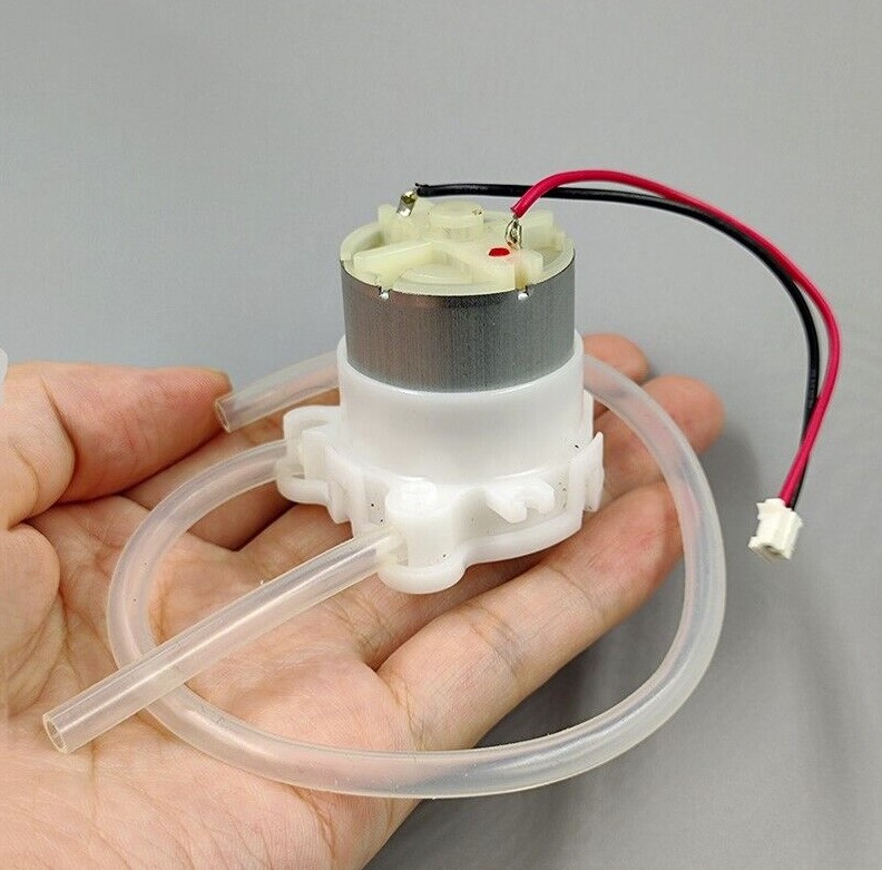 ปั๊มรีดสายยาง DC 5V Small Mini Peristaltic Pump Liquid Water Self-priming Suction Pump