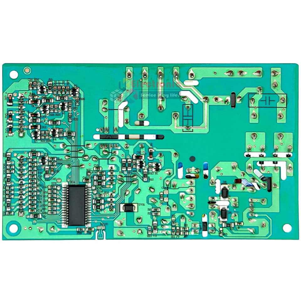 แผงตู้เย็นไฮเออร์ HAIER สำหรับรุ่น HRF-260MNIDL(SV)-พาร์ท 0060127089 อะไหล่แท้ รหัสที่บอร์ด0321803341