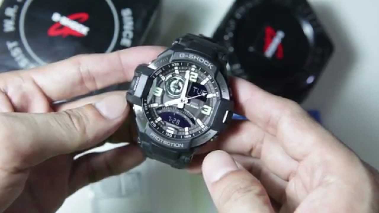 Casio G-Shock ชาย GA-1000-1BDR