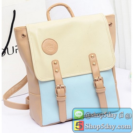 กระเป๋าเป้หนัง รุ่น Pastel