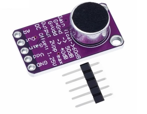 MAX9814 microphone amplifier module MIC microphone sound amplifier 2.7V-5.5V microphone sensor