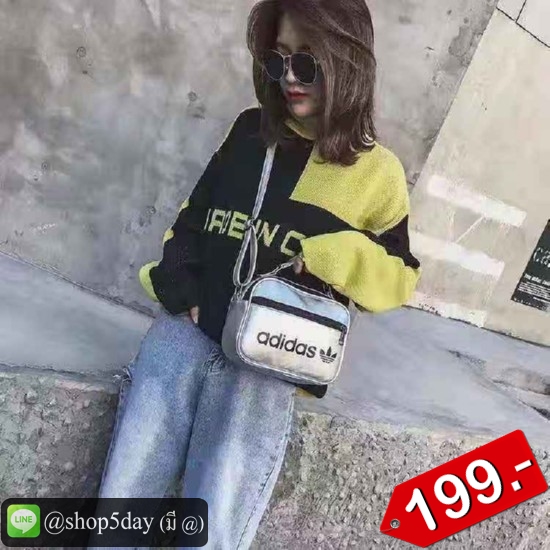 🔥กระเป๋าแฟชั่น สะพายข้าง Adidas No.AD 199-A