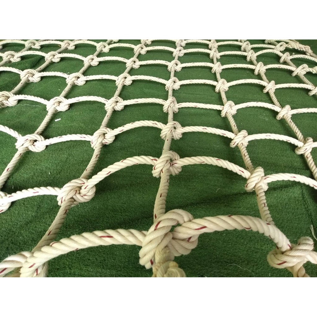 ตาข่ายฐานกิจกรรม ตาข่ายปีนป่าย (18 mm.ช่องตา 25 x 25 cm.) ใช้กับน้องประถม-มัธยม-ผู้ใหญ่ 🌟มีขนาดให้เลือก🌟