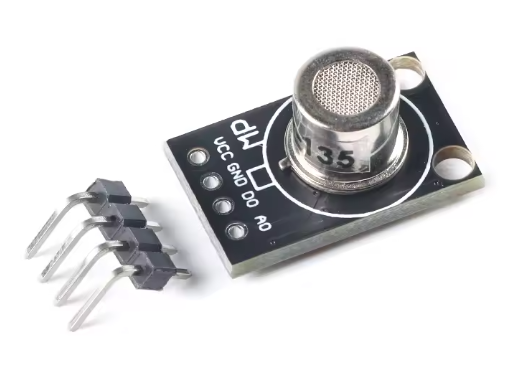 MP-135 เซ็นเซอร์ตรวจับแก๊สที่เป็นอัตรายต่อมนุษย์ Air Quality Sensor Gas Sensor - MP135
