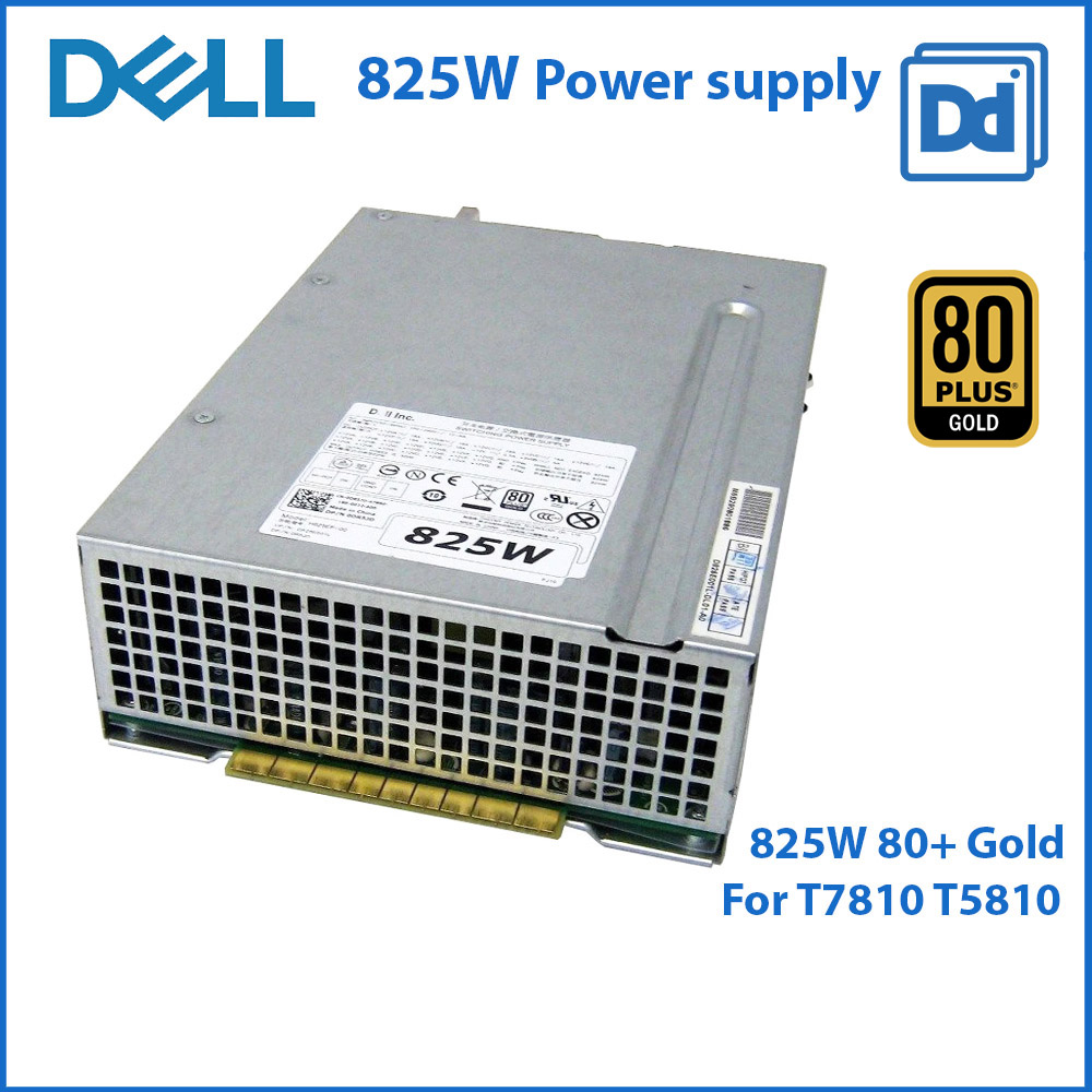 DELL Precision T7810 T5810 Workstation 825W Power supply เดล พาวเวอร์ซัพพลาย