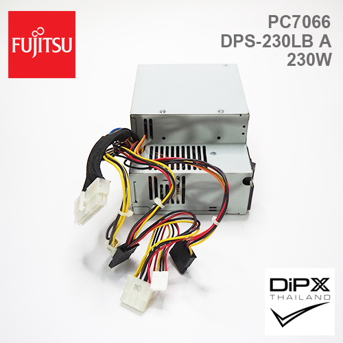 Power supply FUJITSU 230W (PC7066, DPS-230LB A) 24pin, 4pin, 2sata, molex, 4pin mini (Used)
