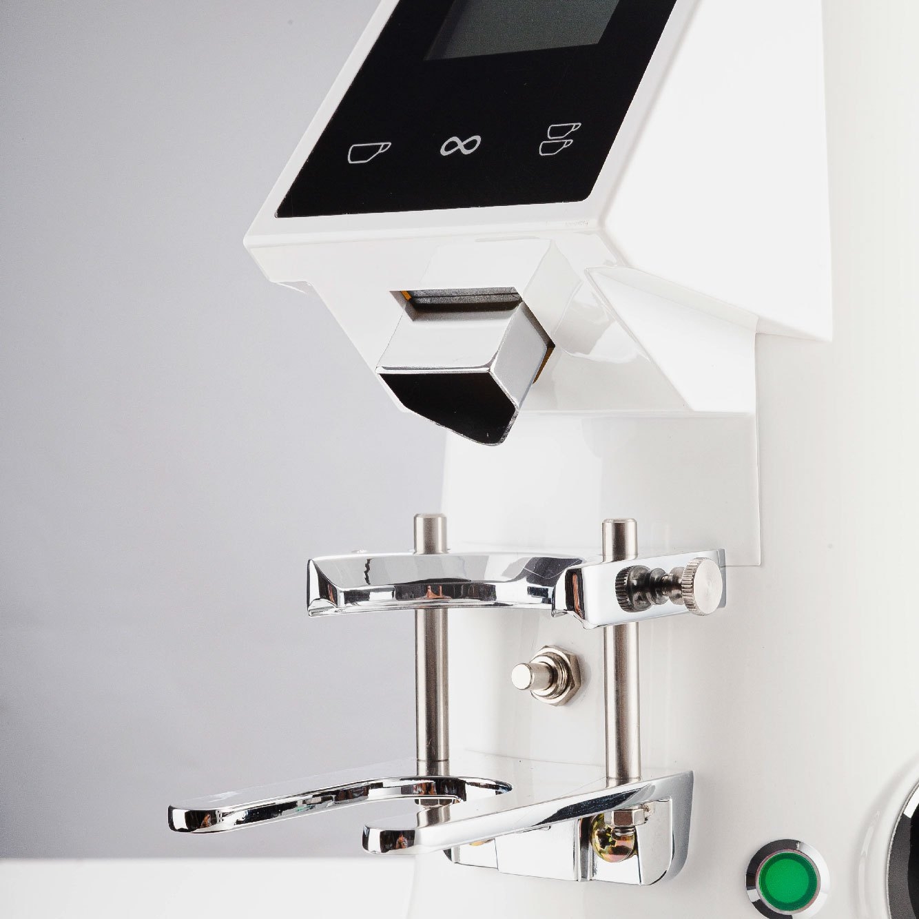 เครื่องบดกาแฟ JX สีขาว ระบบดิจิตอลทัชกรีน เฟืองไทเทเนียม กาแฟ Coffee Grinder อัตโนมัติ Auto กำลังไฟ (350W / เครื่อง) จำหน่ายโดย ทีอีเอ