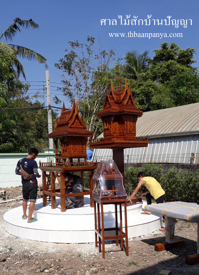 ศาลพระภูมิ รุ่นราชาโชค รหัส J4-S8-TT4