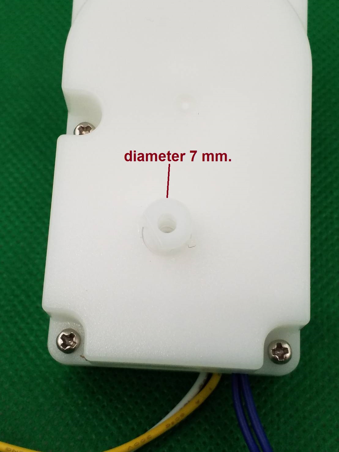 มอเตอร์เกียร์สำหรับกดสเปรย์ 1.5V-5V มีเซ็นเซอร์วัดรอบในตัว Automatic spraying perfume gear box automatic spraying disinfection gear box automatic water spraying liquid motor