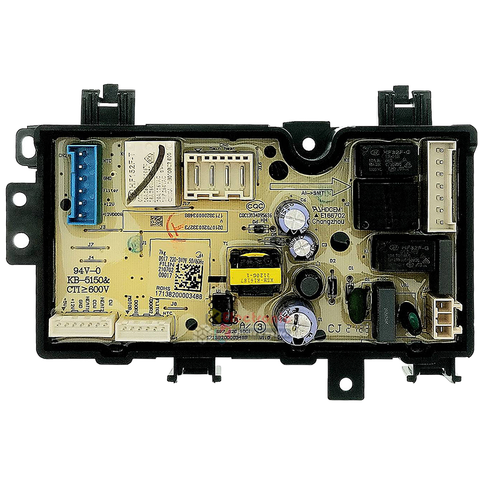 แผงบอร์ดเครื่องอบผ้าTOSHIBA-โตชิบา รุ่น TD-H80SET-อะไหล่ใหม่แท้บริษัท-ใช้ได้กับทุกรุ่นที่ทางร้านระบุไว้#อะไหล่เครื่องอบผ้า