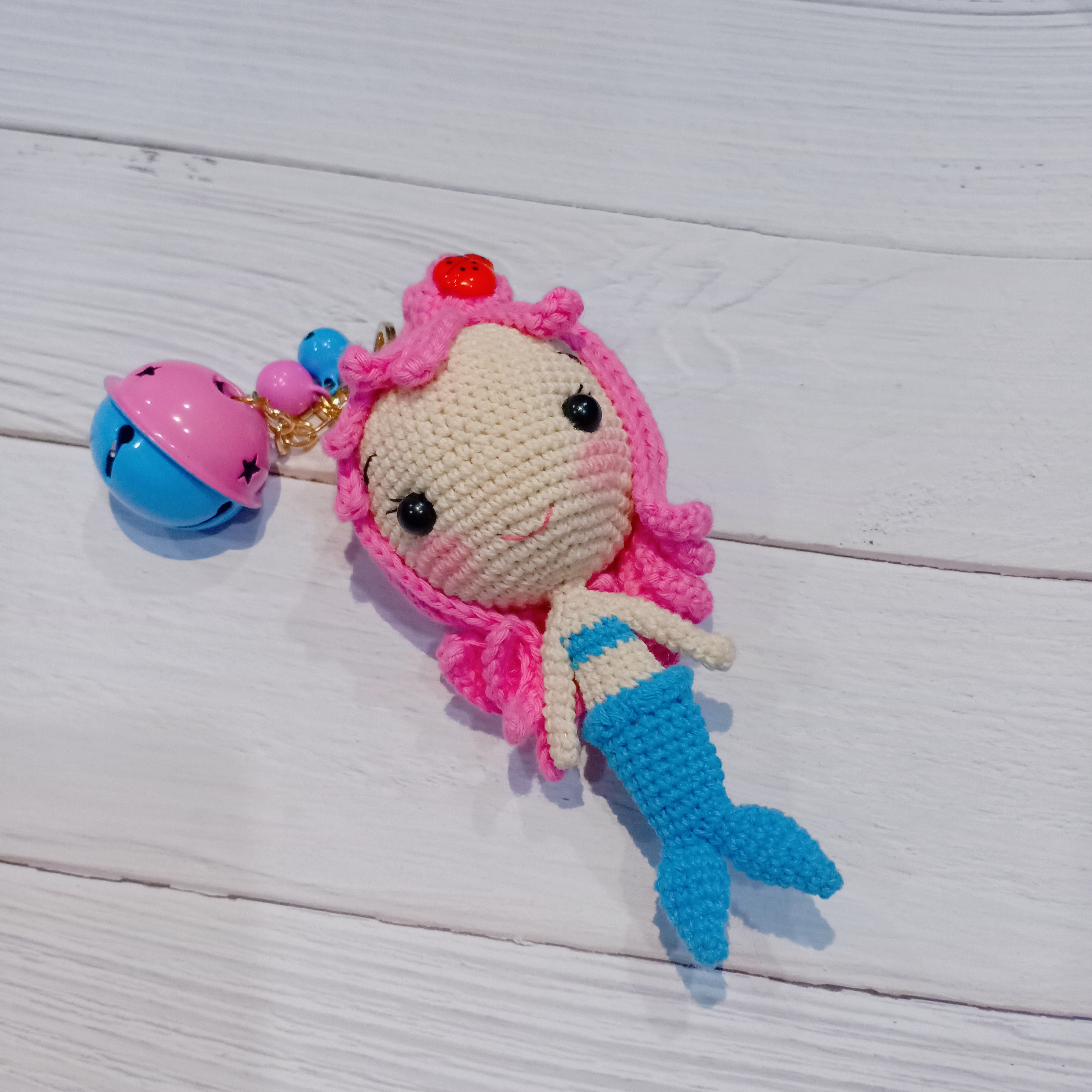 น้องเหงือก ฟ้า : พวงกุญแจ รุ่น mingo cute