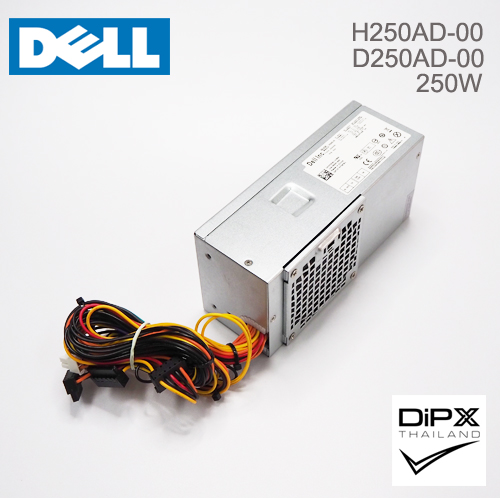 Power supply DELL 250W (H250AD-00, D250AD-00) 24pin, 4pin, 3sata (New)