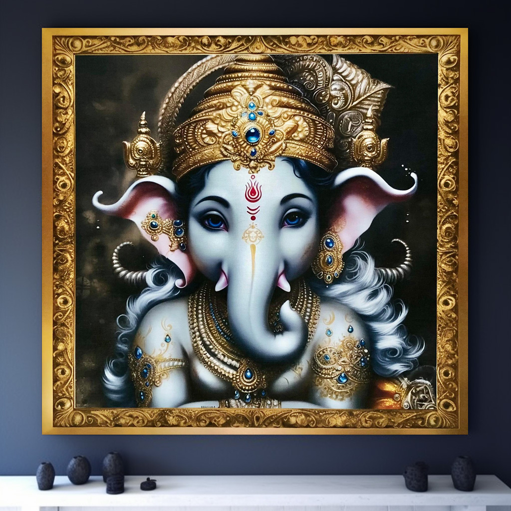 ศิลปะภาพพิมพ์องค์พระพิฆเนศ Ganesh_01