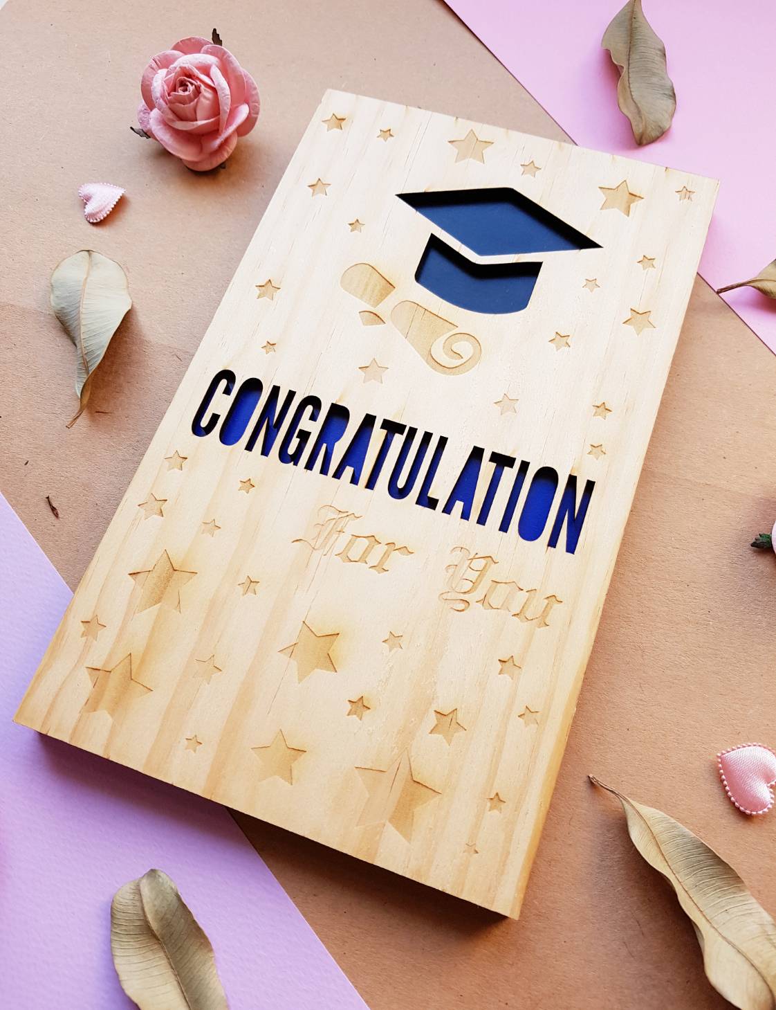 อัลบัมรูปปกไม้ ของขวัญสุดเท่