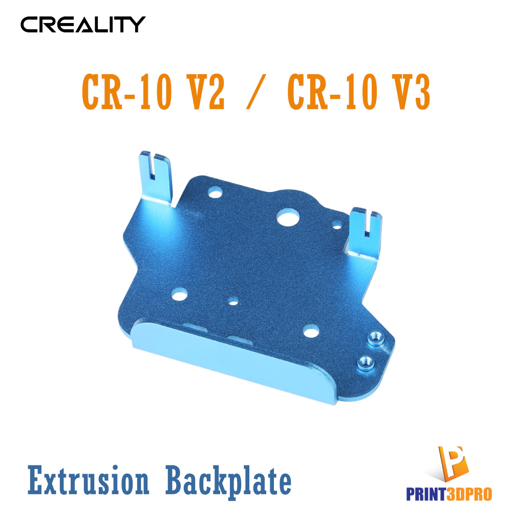 Creality Part CR-10 V2 Extrusion Backplate เพลทหลังสำหรับชุดหัวพิมพ์ สำหรับ CR-10 V2 , CR-10 V3 3D Printer