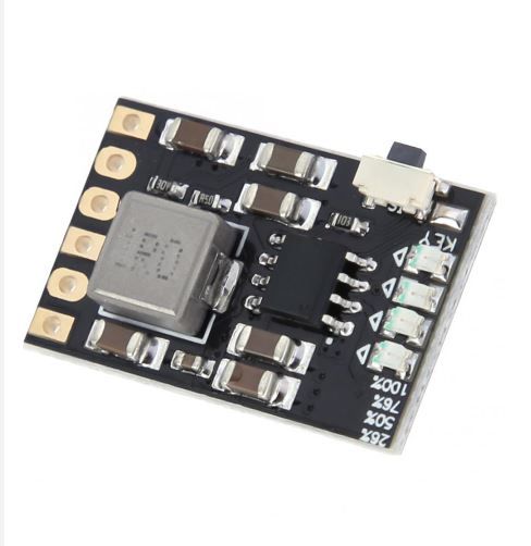 โมดูลชาร์จแบตเตอรี่ ลิเธียม 3.7V 4.2V 18650 lithium battery charge and discharge integrated module 2A 5V charging boost power supply board protection