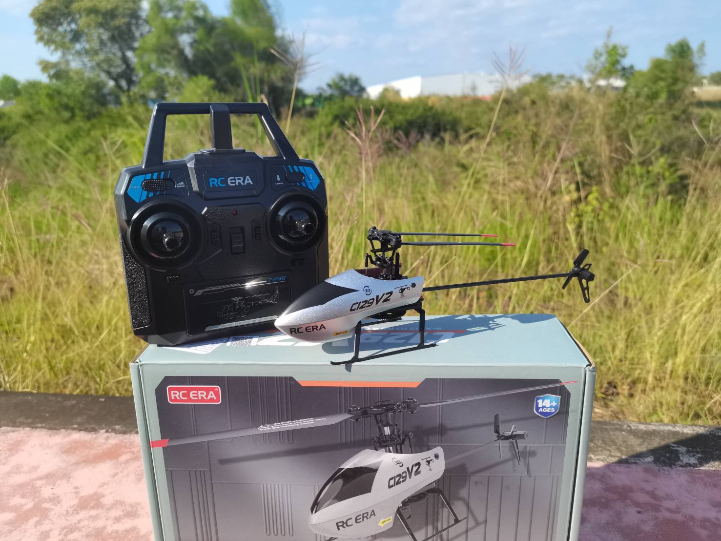 ฮอบังคับ RC ERA C129-V2 4CH 2.4GHZ 3D 6G เฮลิคอปเตอร์ บังคับวิทยุ ชุดพร้อมเล่น