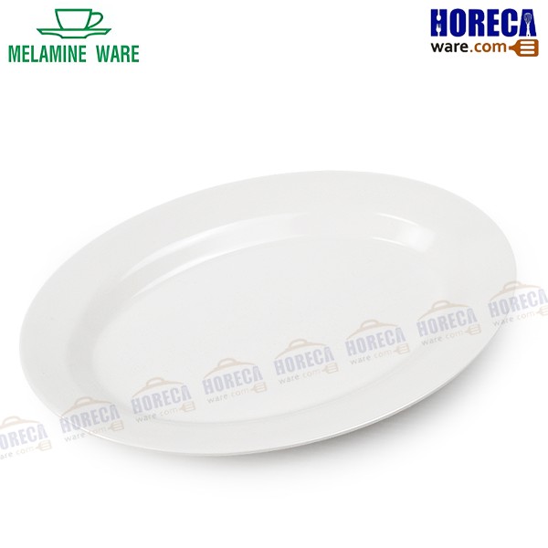 Oval plate 11 inches Melamineware