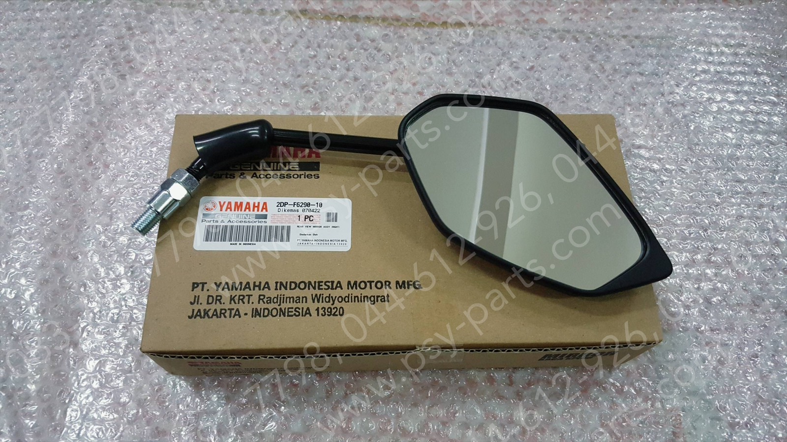 กระจกส่องหลัง NMAX/20, NMAX แท้ๆ ด้านขวา 2DP-F6290-10