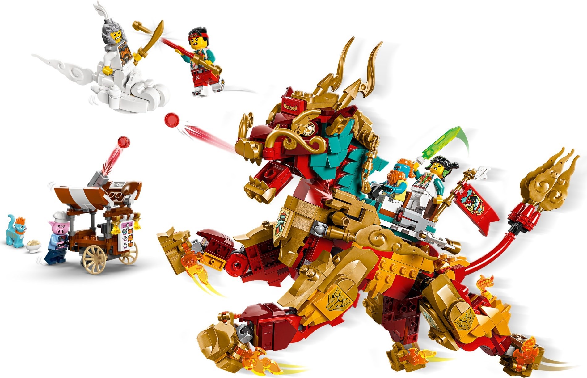 LEGO Monkie Kid เลโก้ 80066 Mythical Creature Qilin