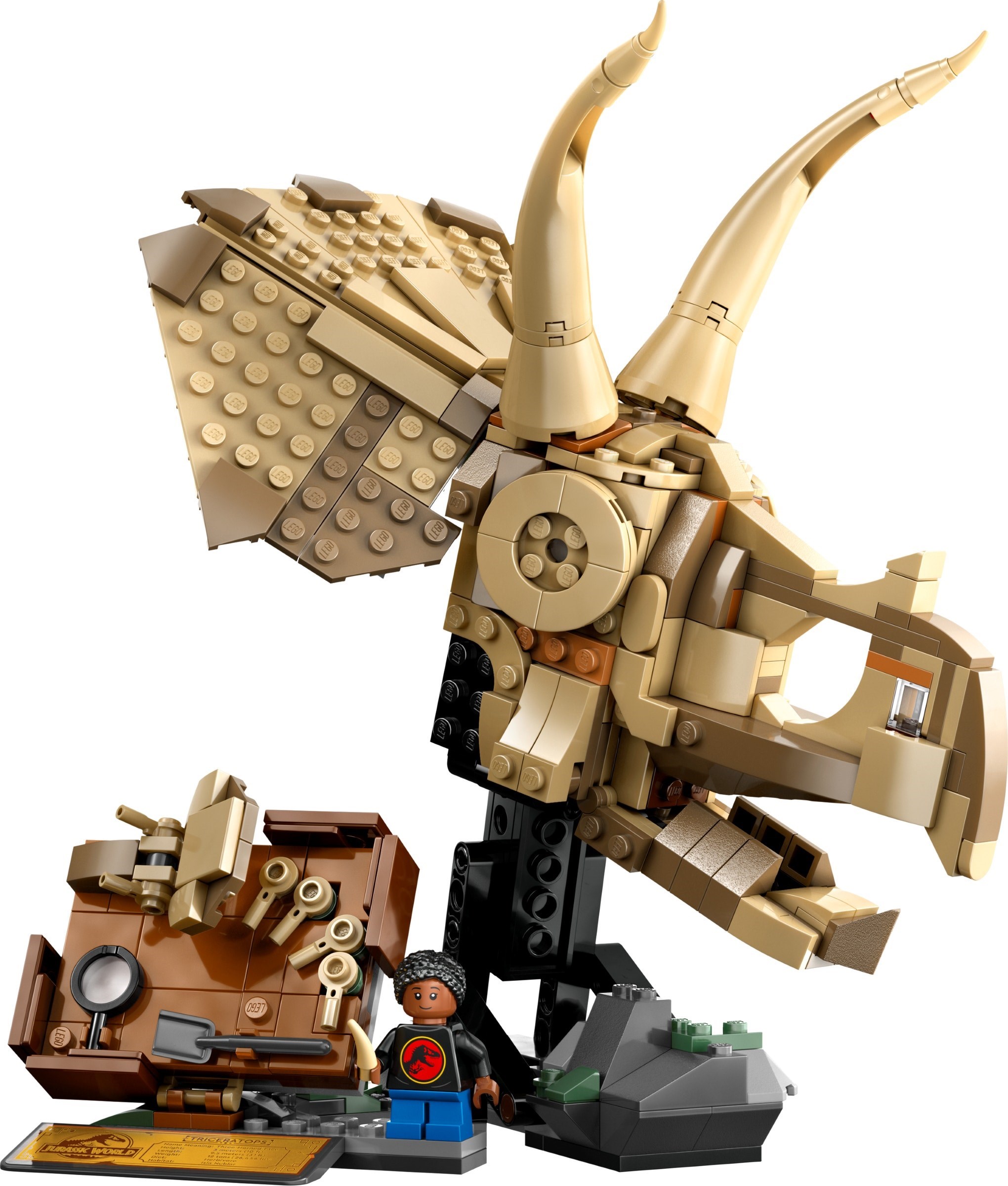 LEGO JURASSIC WORLD เลโก้ 76969 Dinosaur Fossils: Triceratops Skull