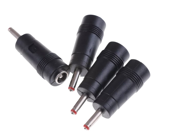 DC 5.5x2.5mm male to DC3.5x1.35mm adapter