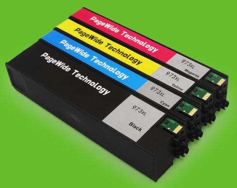 หมึกHP 973X Cyan PageWide Cartridgeเทียบเท่า
