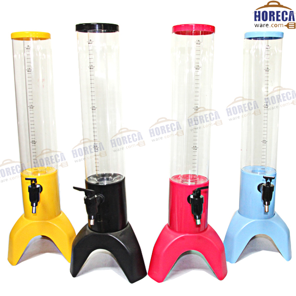 หลอดใส่น้ำผลไม้ คละสี นาโนเทค-โปร [nt-901-036-7]