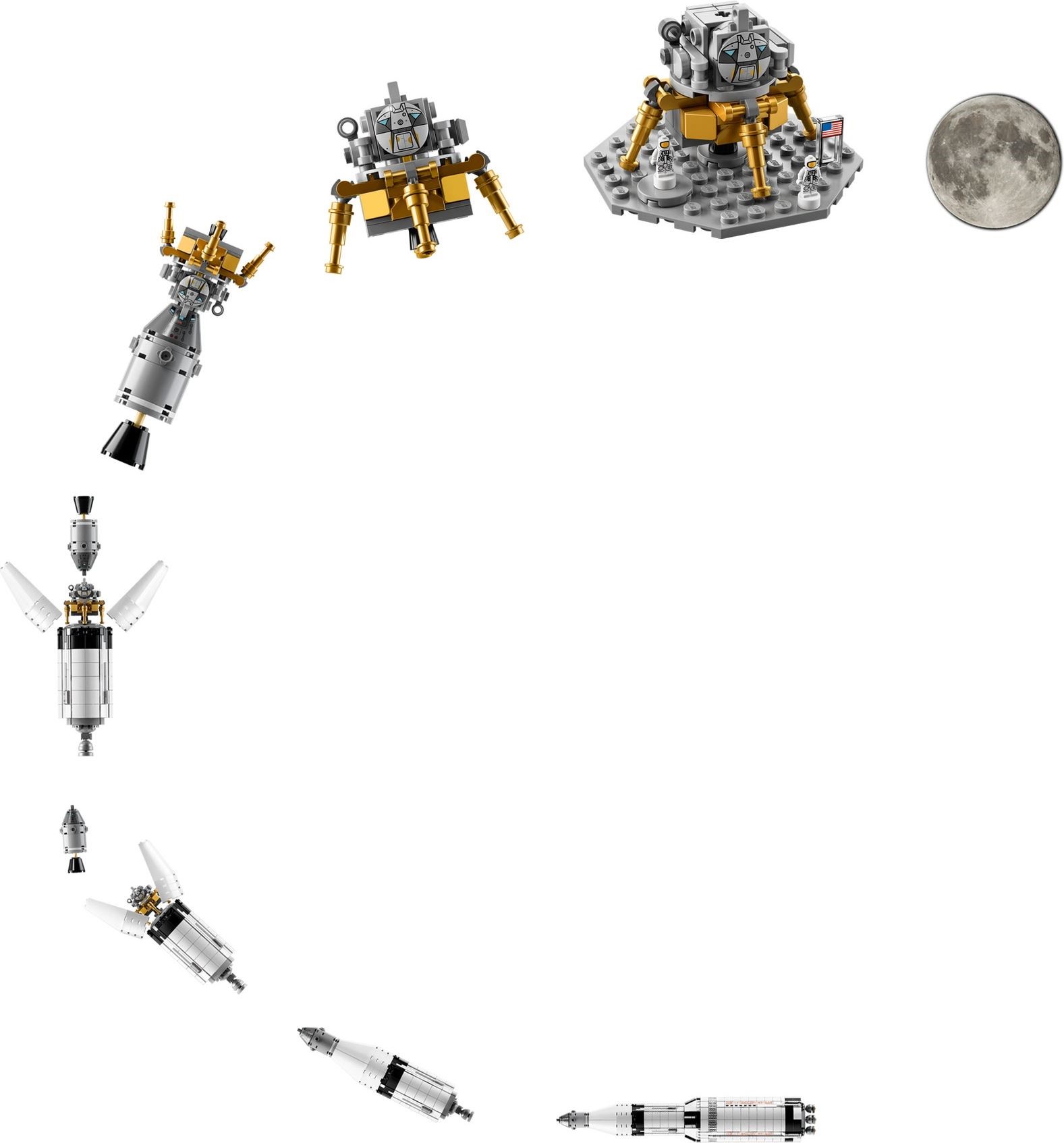 LEGO เลโก้ 92176 NASA Apollo Saturn V