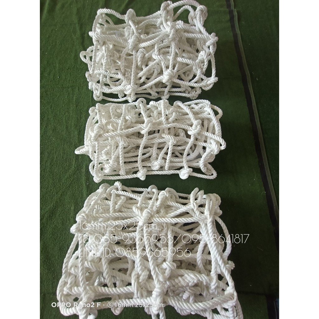 ตาข่ายฟิตเนส ตาข่ายยิม ตาข่ายออกกำลังกาย เชือกออกกำลังกาย เชือกสะบัด Climbing net for Gym , Climbing net for Fitness