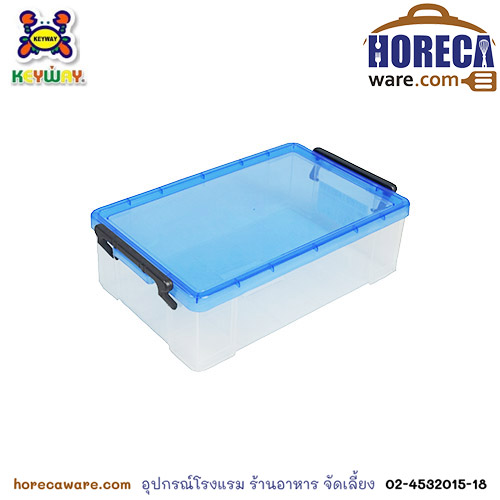 กล่องเก็บของพลาสติก+ฝา [key-CM-2] จำหน่ายคละสี